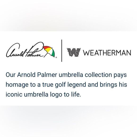 WEATHERMAN x MARYLAND umbrella ~ “golf” size ~ NEW ~ 68” - Picture 7 of 8